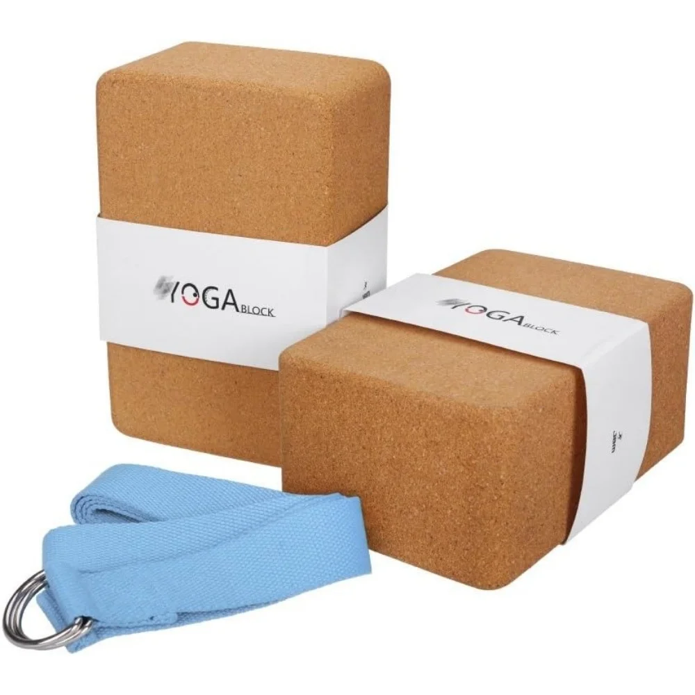 Cork Yoga Brick Adult High Density Dance Practice Auxiliary Tool Yoga Stretching Leg Press