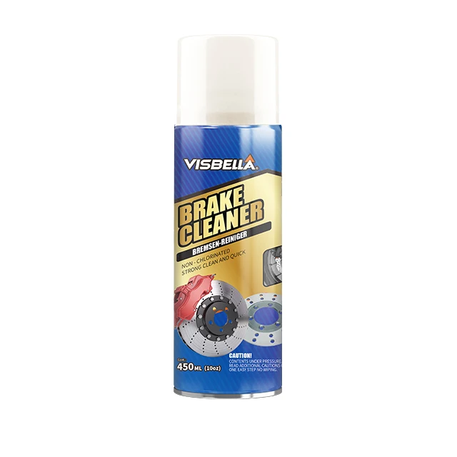 Visbella 450ml Best Quality Brake Cleaner Msds Degreaser Aerosol Spray