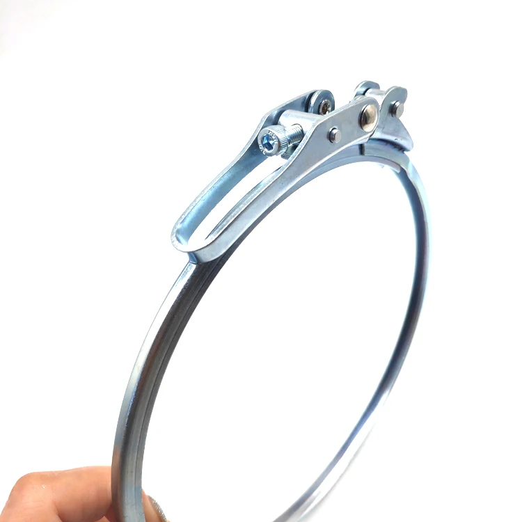 Stainless Steel 304 Quick Release Bucket Steel Ring Clamp