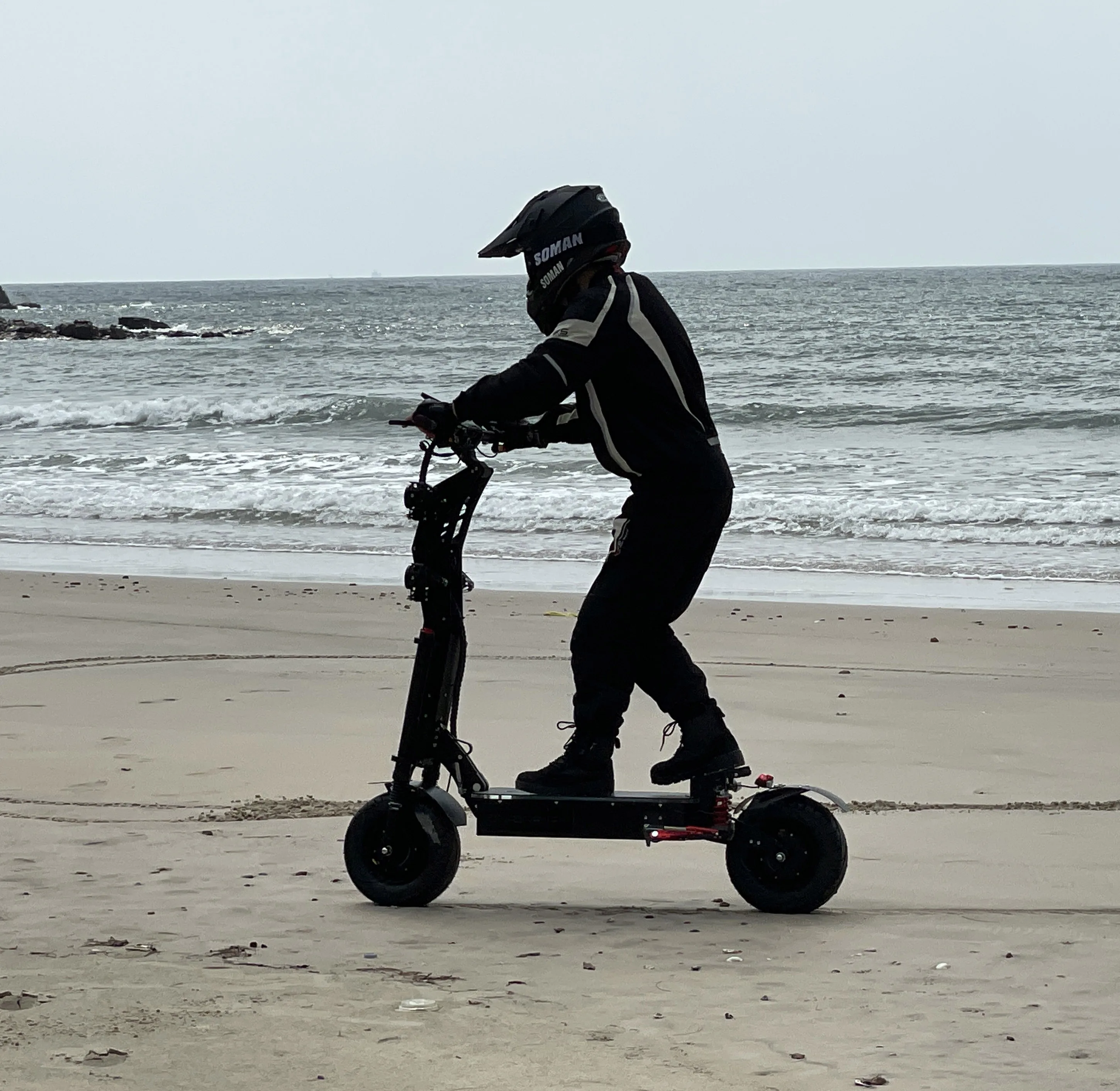 USA Warehouse Electric Scooters FLJ High Power 72V 10000W Top Speed 100-120km/h 14 Inch off Road Tire Scooter