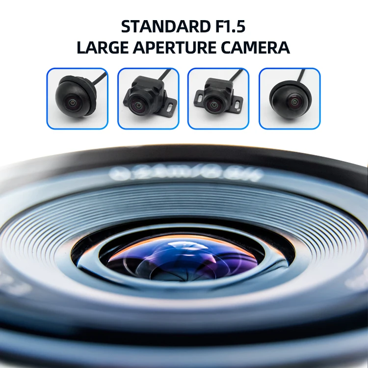 Wemaer 360 Panoramic Camera 2D 3D Bird View HD Car DVR Surround View Around Monitoring 360 Degree Birdeyes View Car Camera