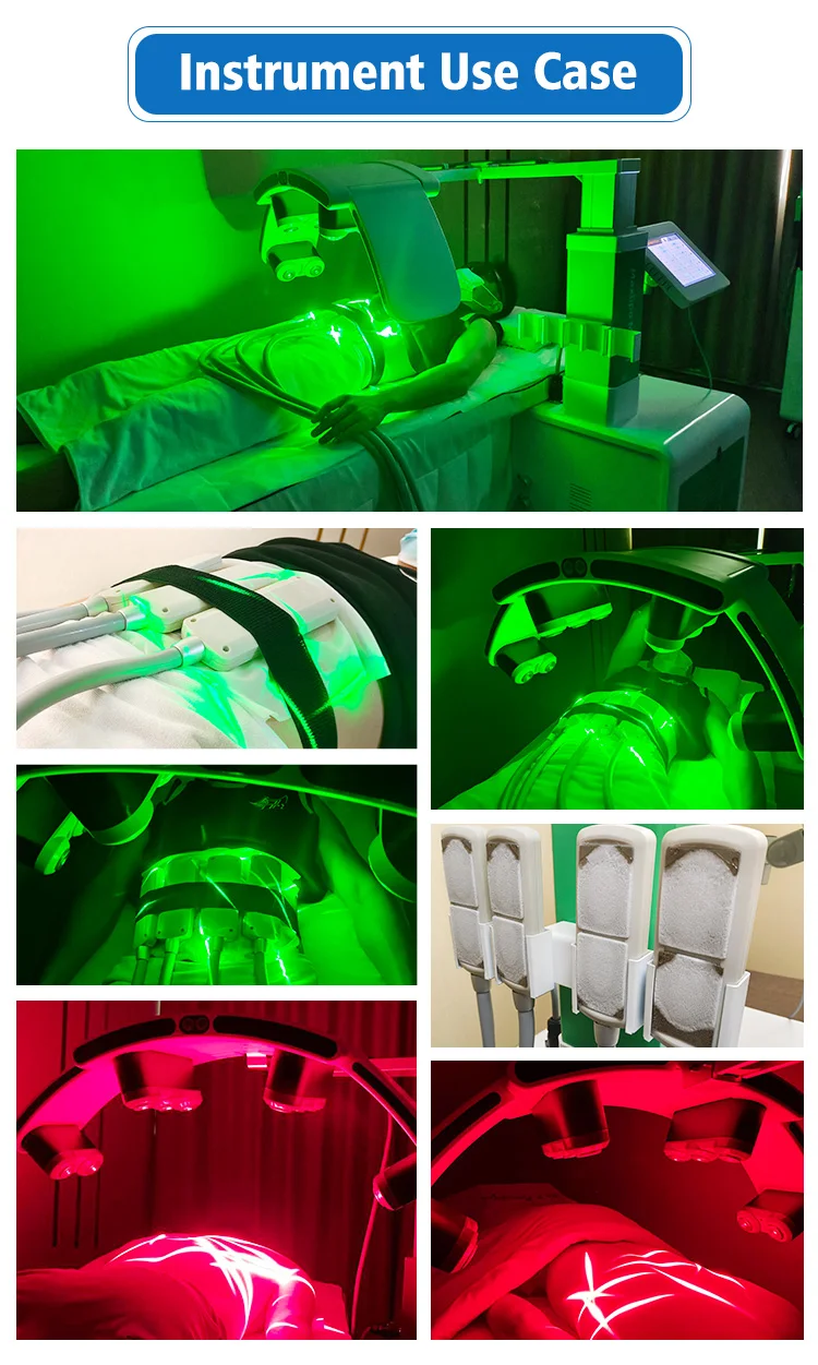 10D Diode Laser Slimming Device Stationary Red Green Light 532nm/635nm 2-in-1 Fat Dissolving Slimming Machine for Commercial Use