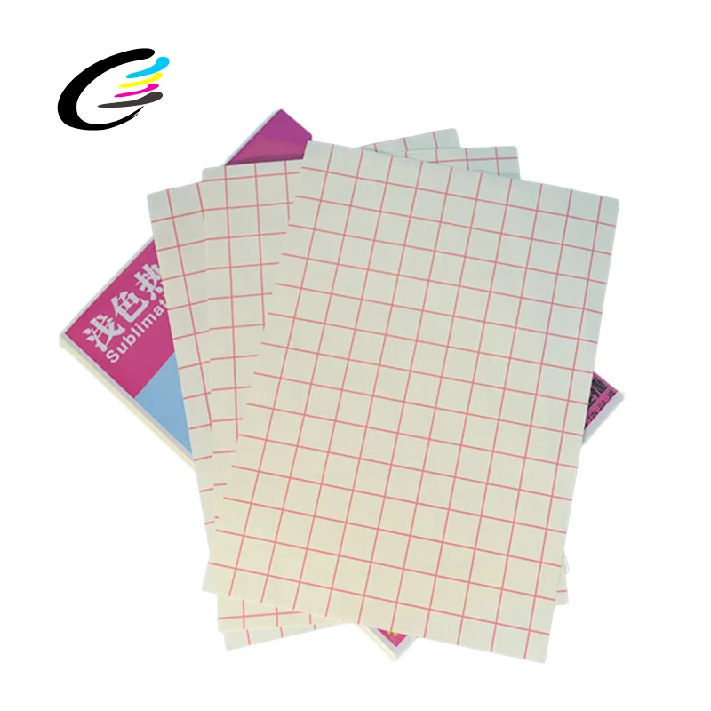 Fcolor A4 Fast Drying Heat Transfer Sublimation Paper Sheets For Light
