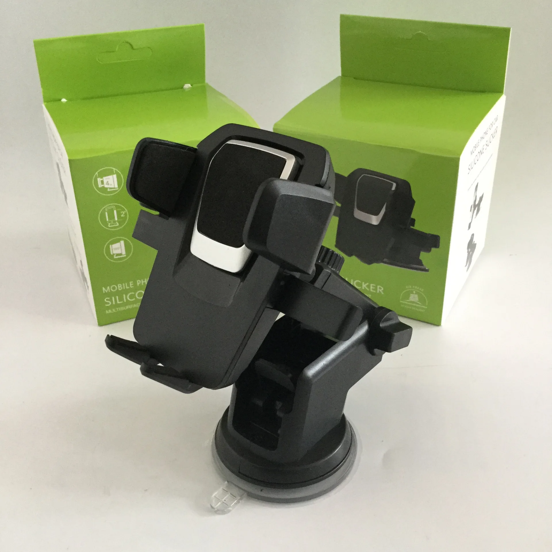 Universal Cheap Mobile Cellphone Accessories Dashboard Windshield Suction Clamping Car Cell Phone Holder Stand Mount for Car