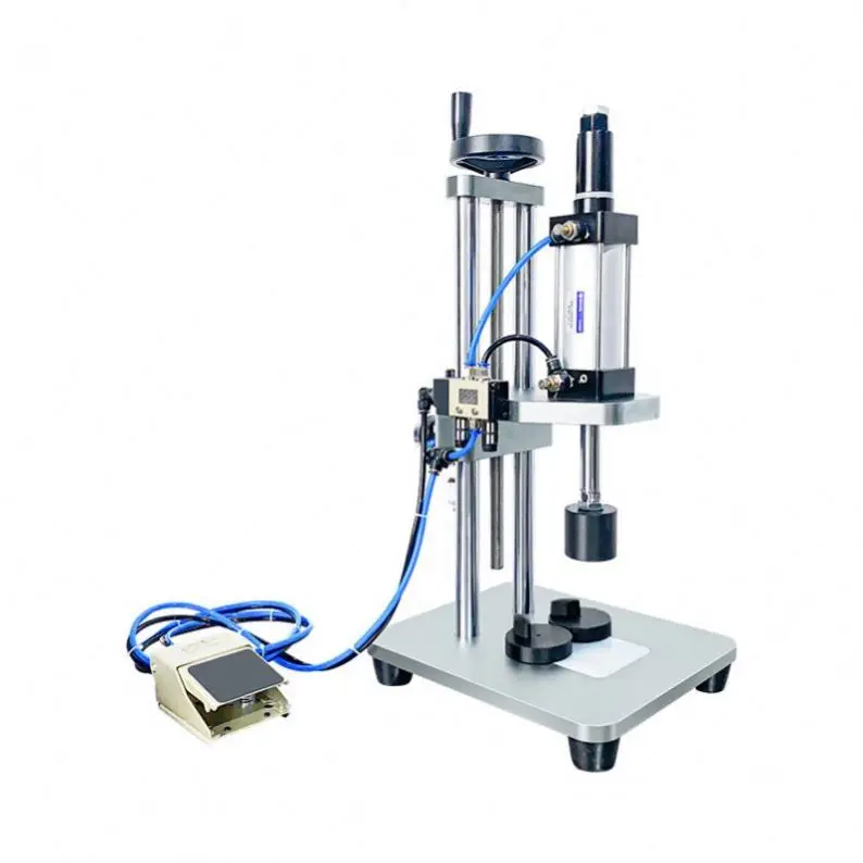 TEBAK Wrapping Cap Machine, Perfume Bottle, Desktop Perfume Cover, Wrapping and Pressing Machine