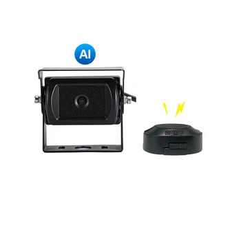 HD 1080p Smart AI Backup Camera Truck Bus BSD Pedestrian vehicle Detection with Audible Alarm