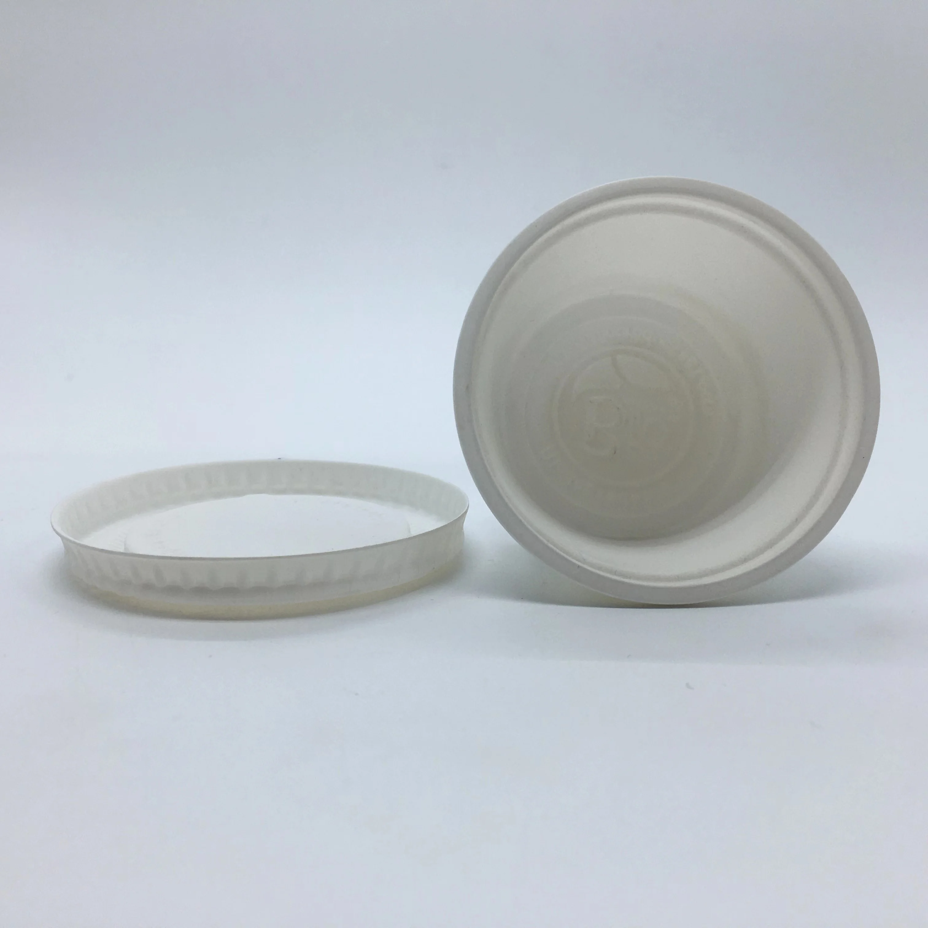 High Quality Eco Friendly Biodegradable Disposable Takeout Corn Starch Small Round Sauce Cup with Lid