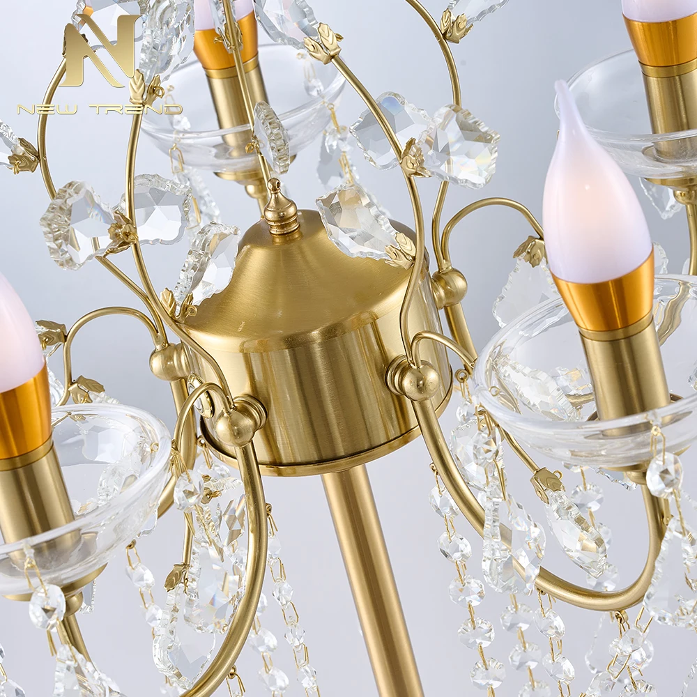 cpl-503 Luxury Cordless Crystal Table Lamp – Touch Dimmable Rechargeable LED Centerpiece for Grand Banquet Hall
