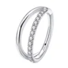 Double-layer scattered zircon steel color