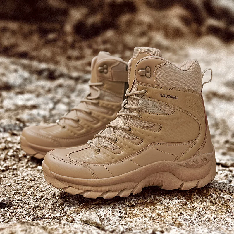Botas tácticas Foraventure Sin Cremallera Negra - Annack