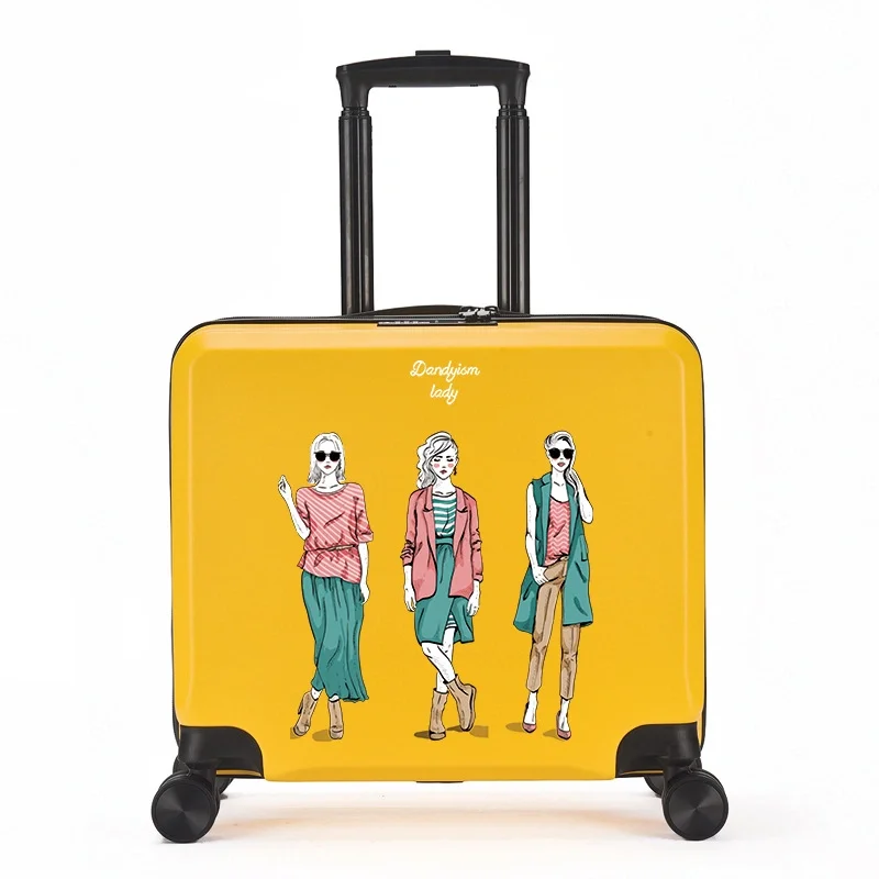 Cute hard shell suitcase fashion