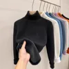 Polar de cuello alto negro