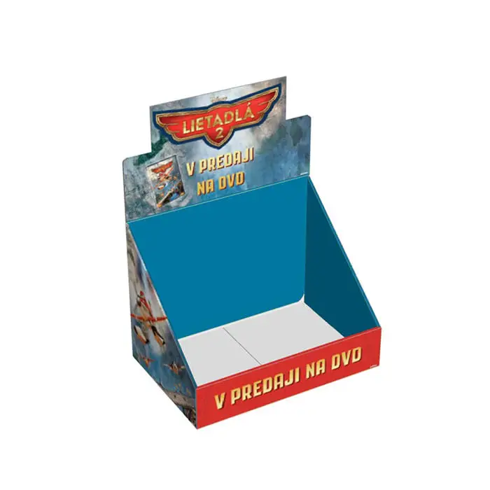 2023 PDQ Waterproof Carton Paper Template Display Box Cardboard