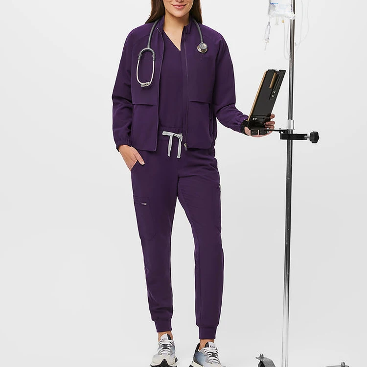 Wholesale Nursing Scrubs Uniforms Sets Fit Jogger Hospital Uniforms