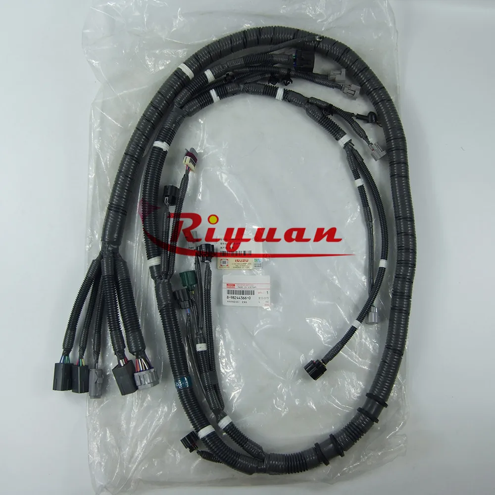 GZRY Genuine Engine Harness for Isuzu 4JJ1 Diesel Engines
