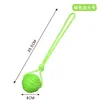 Boule en corde verte 8cm