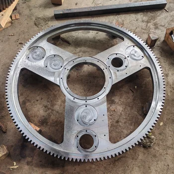 spur bull gears stainless steel 3 module 210 teeth flywheel ring gear Non-standard parts