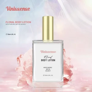 Vinissense Factory Made Low Price Wholes  Floral Scented Moisturizing Long Lasting Perfume Scent  Lotion100ml Floral Body Lotion