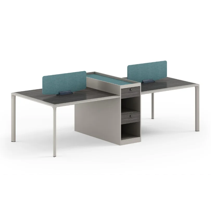 Modern Desk Small Computer l Shape Office Desk Cubicle Staff Workstation Table Design Work Desk