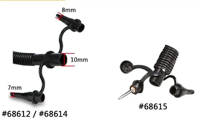 Pompe à Air Manuelle Intex 68612 – Double Sortie, Rapide, Pour Camping, Noir