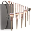15pc marrone con la borsa