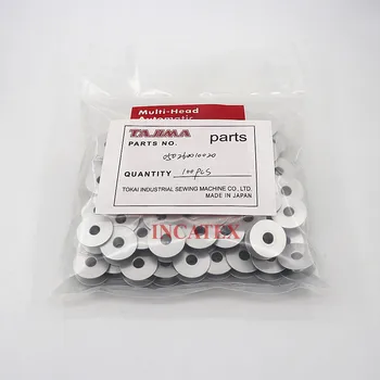 おきさら 樣専用 （G-260) 100 Pcs Japanese Seki Aluminium Bobbins for Embroidery