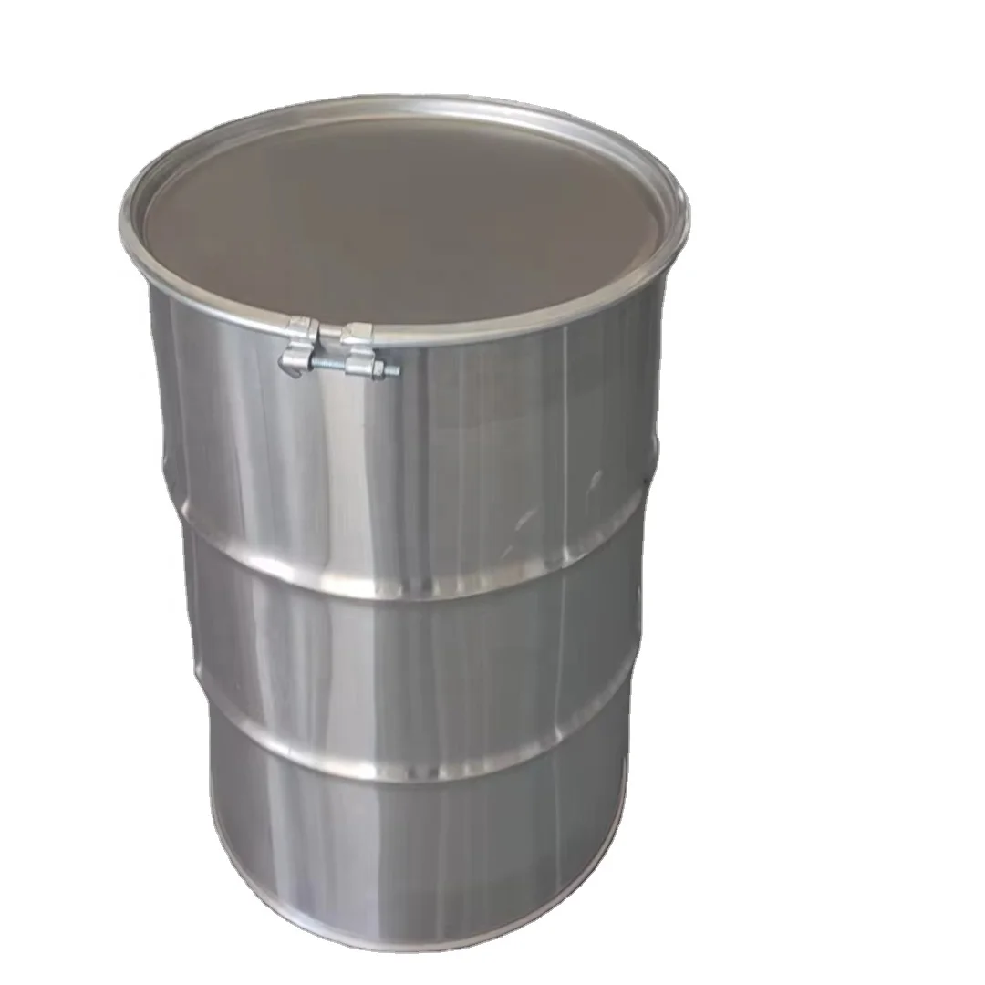 304 Stainless Steel Drum 200L Galvanized Barrel with 55-Gallon Capacity, image size:1080x1080