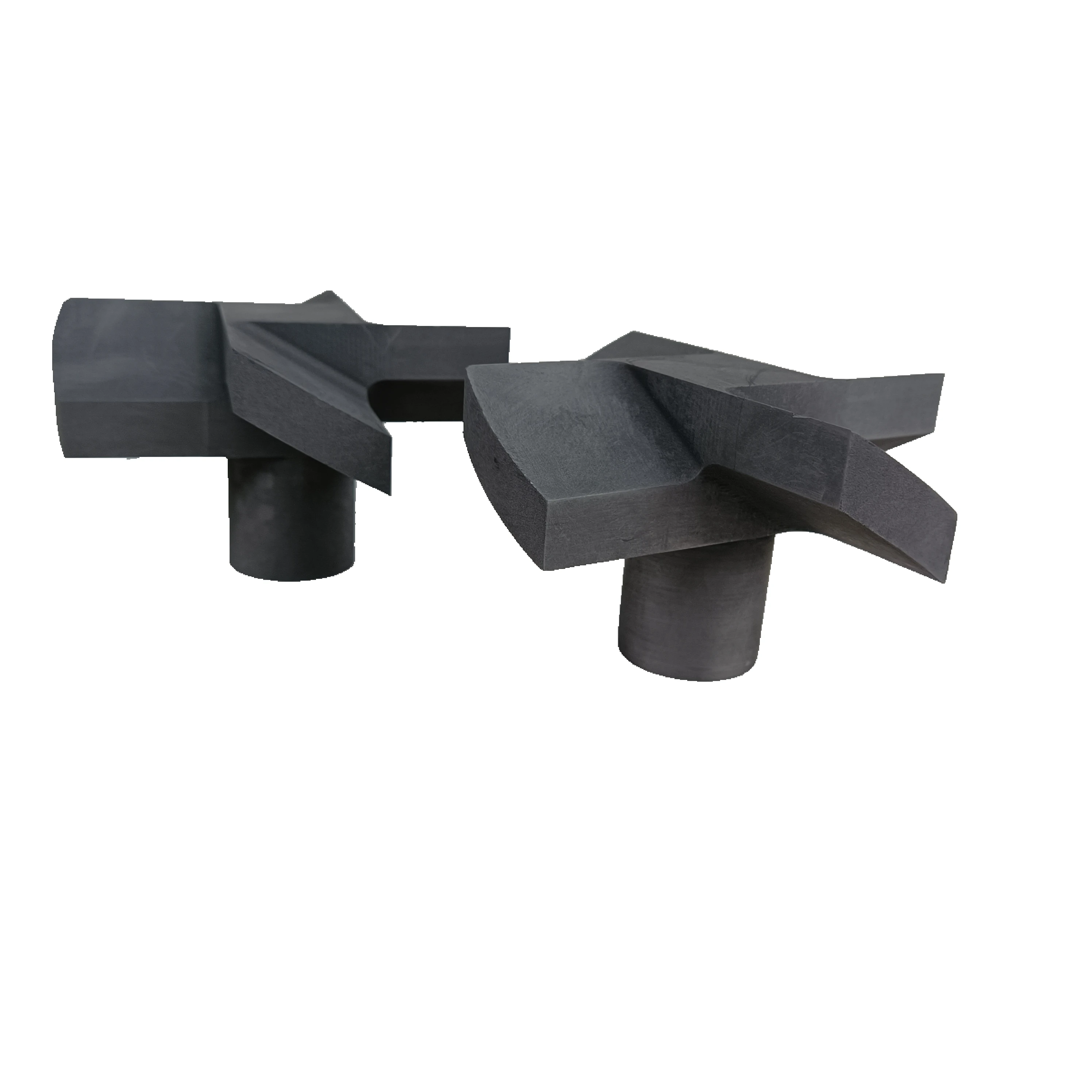 Machine Make Graphene Mold Graphite Stirring Impeller for Metallic Solution