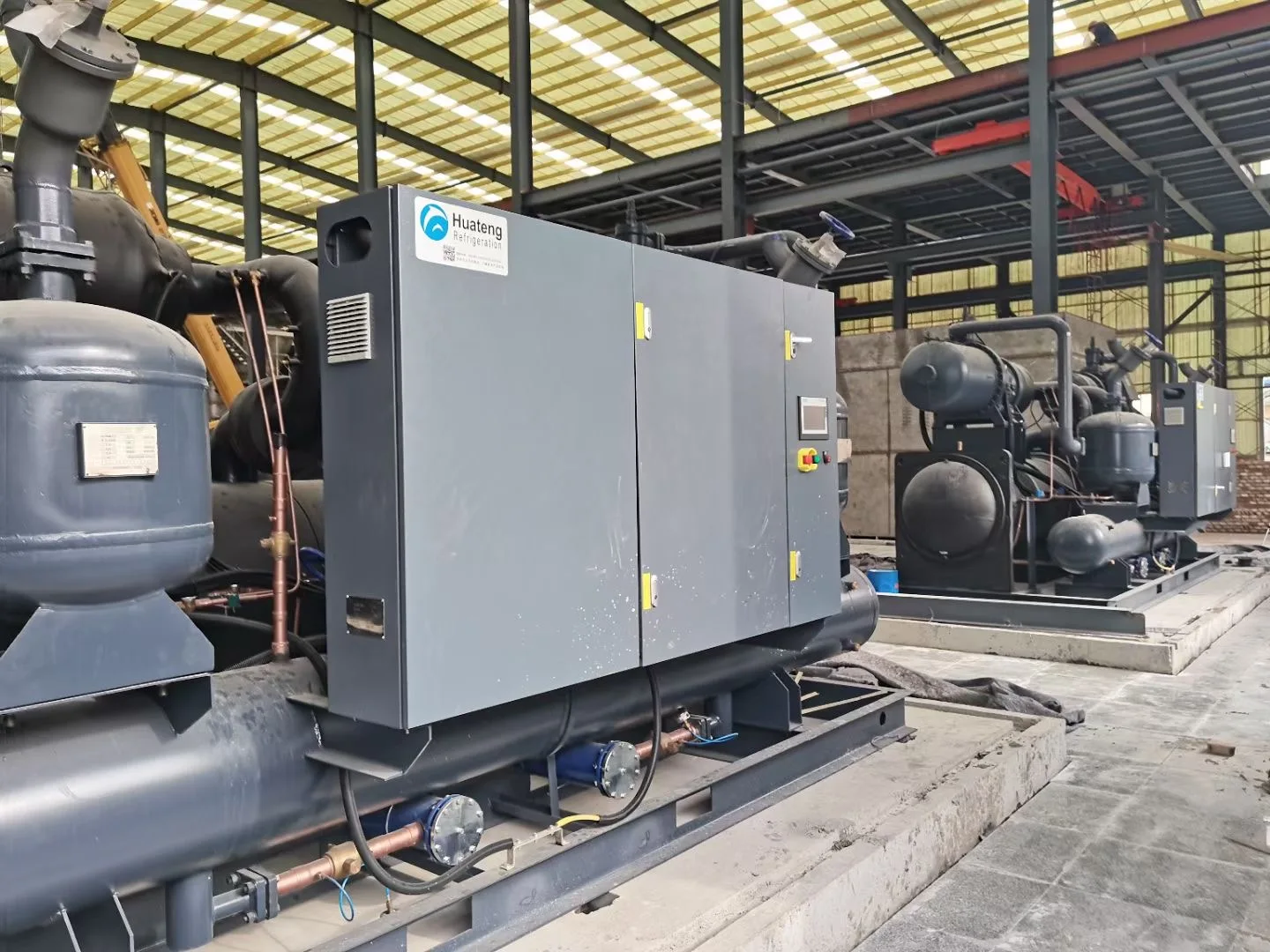 Industrial Water Cooled/cooling Screw Type Glycol Chiller for Cooling ...