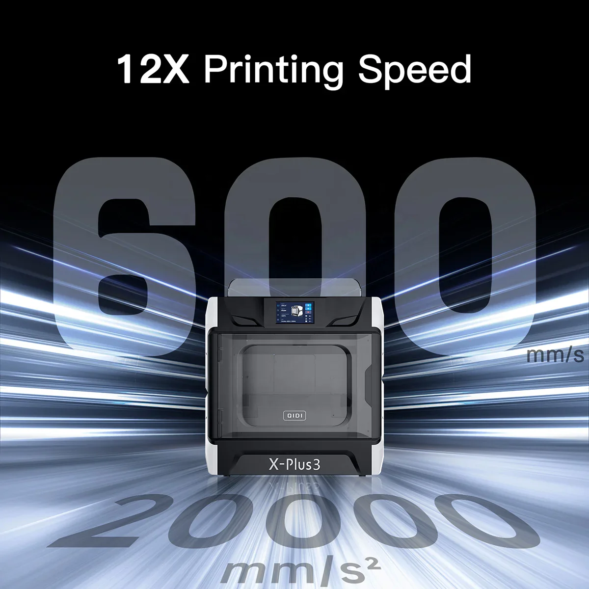 QIDI TECH X-PLUS 3 3D Printer - High Speed & Large Volume