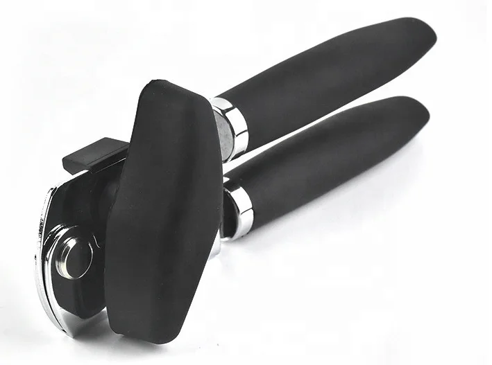 Custom Multifunctional Smooth Edge Safety Beer Bottle Opener Easy Crank Handy Stainless Steel Manual Can Opener