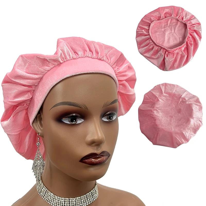 Free logo Low MOQ Silky Designer Durags Vendor Silk Designer Velvet Baby Boy Durag for Men