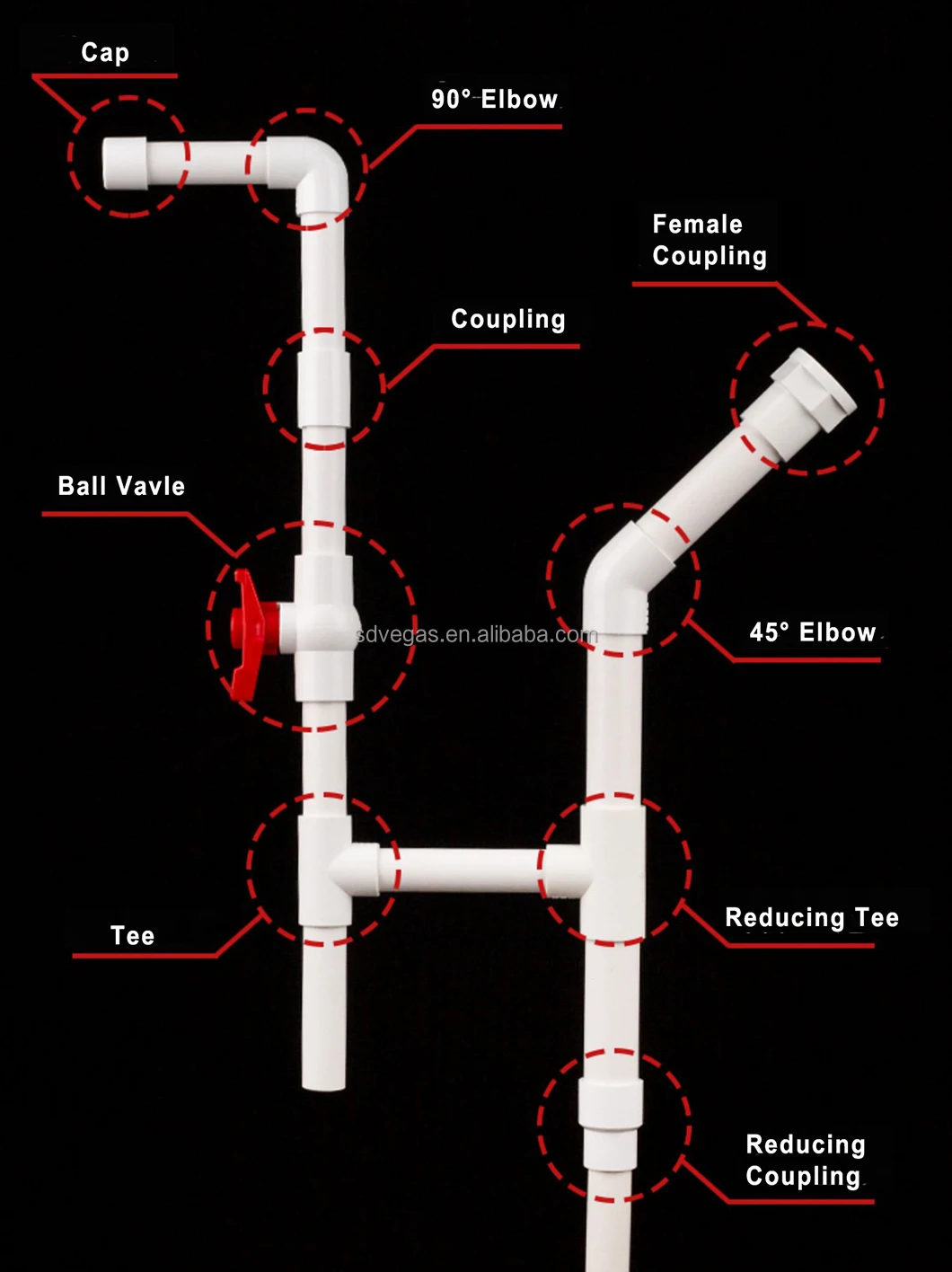 Large Diameter Pvc Pipe Mm Mm Upvc Pvc Water Supply Pipe Buy Pvc Pipe Price Large