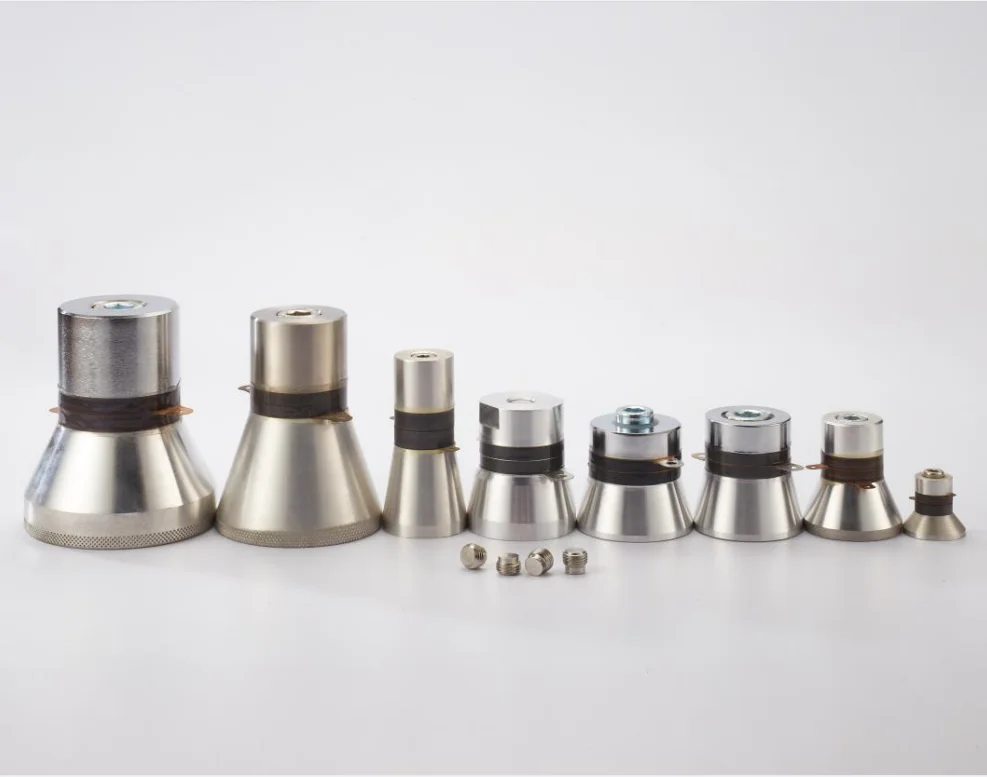 China Manufacturer Langevin Ultrasonic Piezoelectric Cleaning
