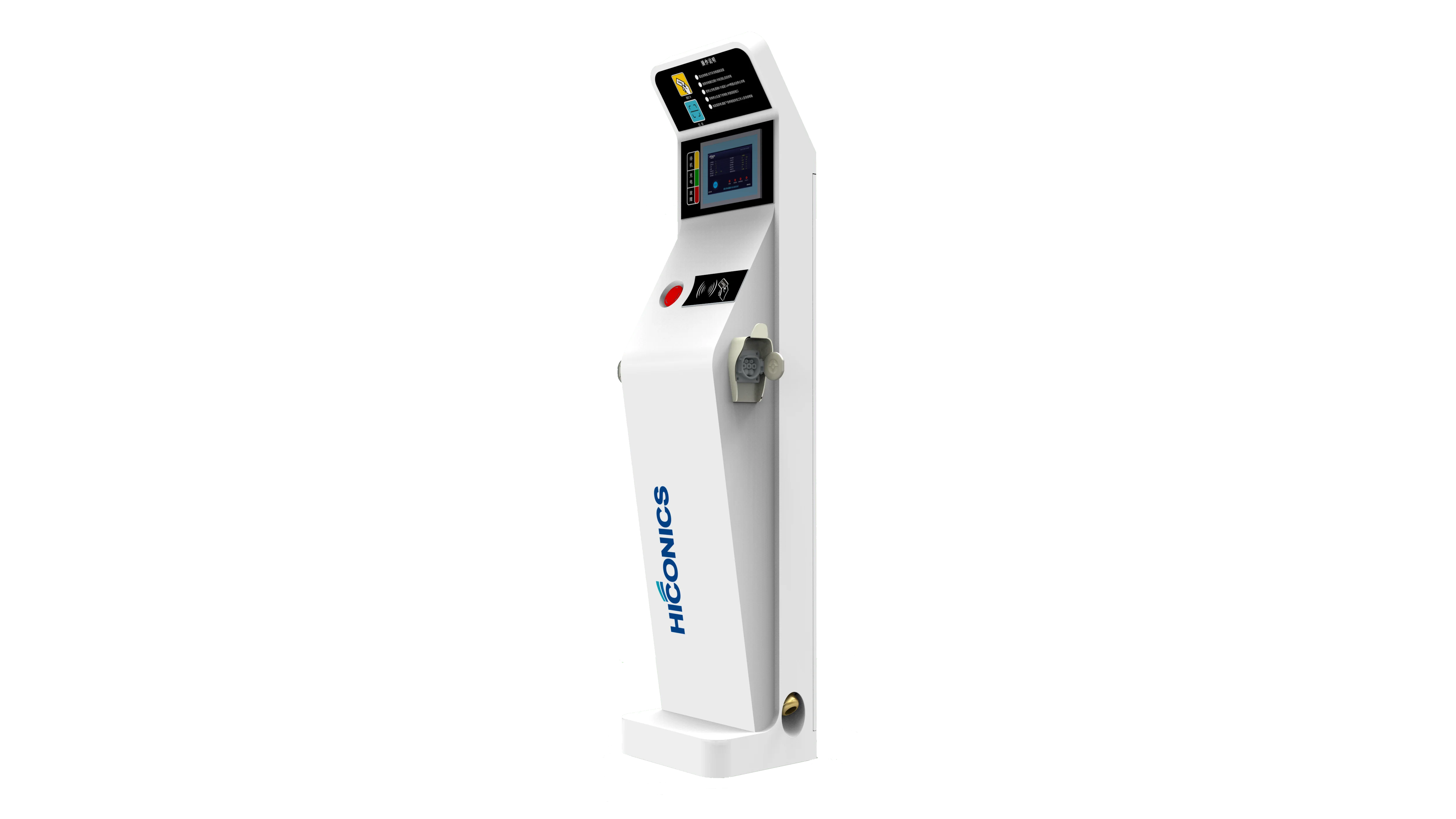 Hiconics 22kW 32A level 2 Smart EV Charger Station with OCPP RFID and 4G LTE for EV Charging Station