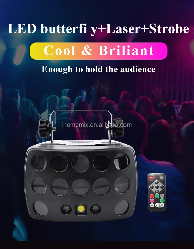 Derby Design Strobe Effect Led Laser Lighting Stage Equipment White