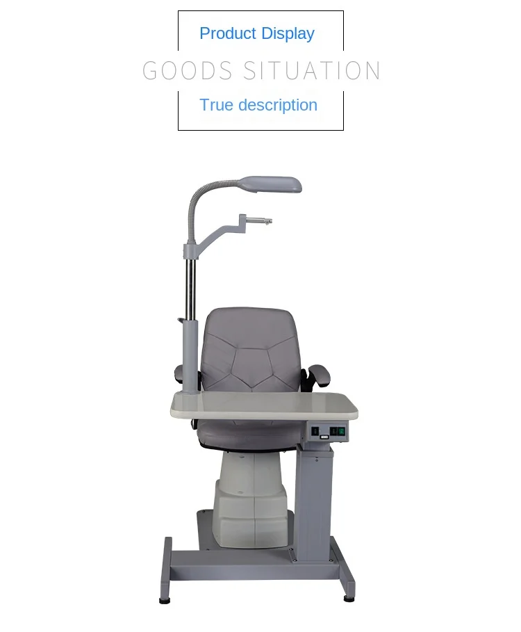 Rightway Brand New Design Ophthalmic Unit Optometry Combined Table and Chair With Best Quality