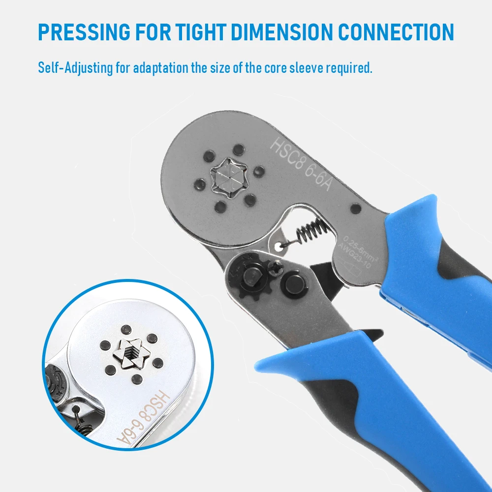 Zange Universal Alicate Hexagonal Crimper Pliers Manual Electrical 