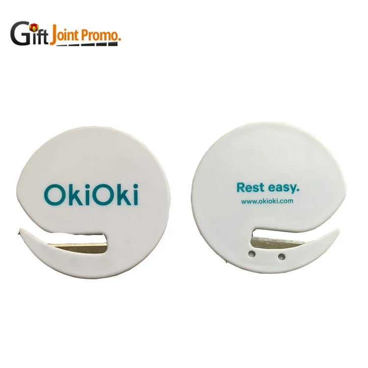 Оптом пластиковые открывалки для писем с логотипом на заказ