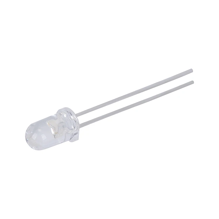 24V 5mm White Color Dip LED Diode Component for Lamp LED Applications