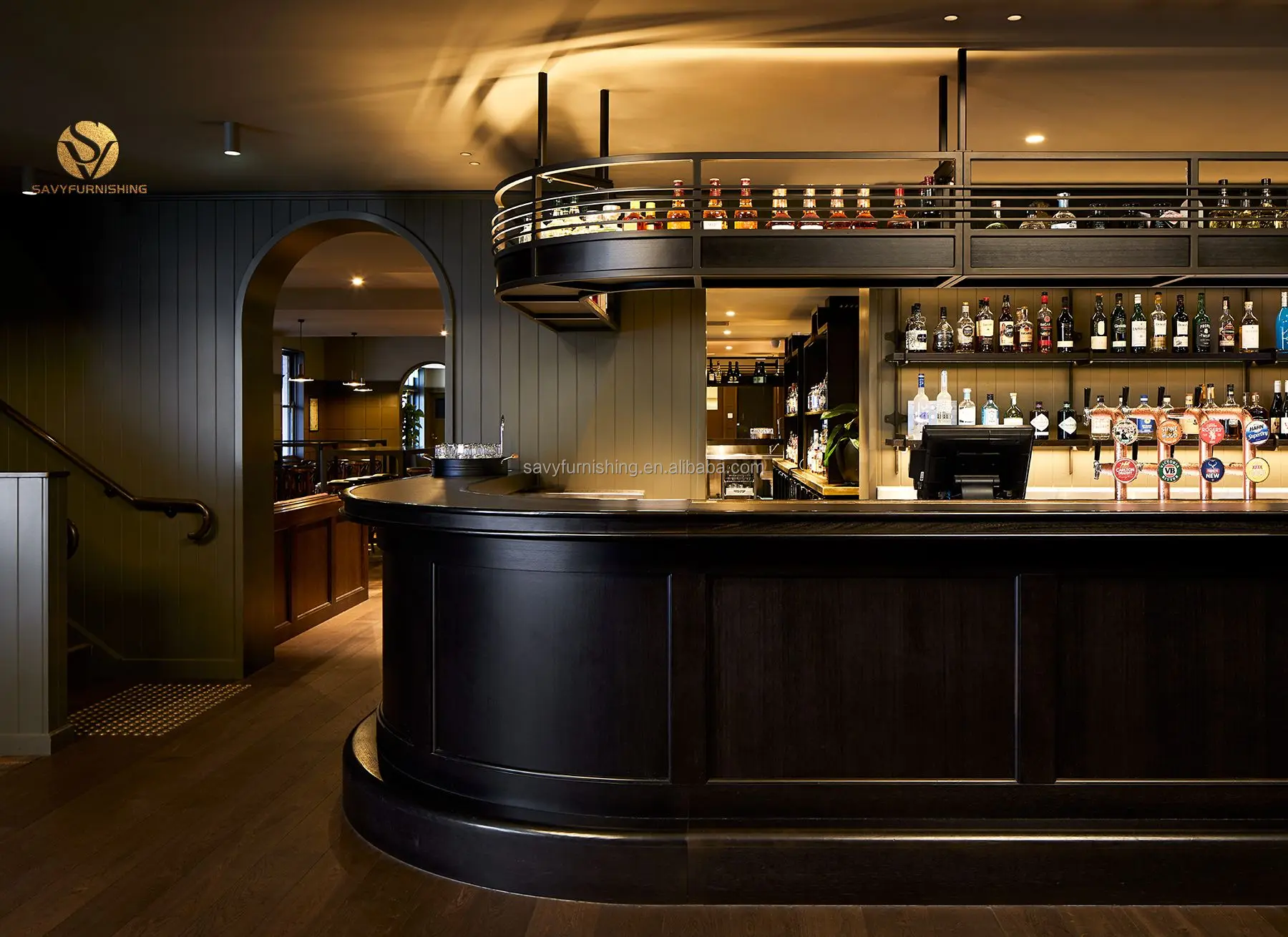 Customized Bar Counter Design Commercial Restaurant Furniture Factory ...