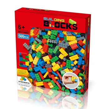 500pieces Educational Creative Classic Building Blocks Building Bricks Compatible with Brand STEM Toy