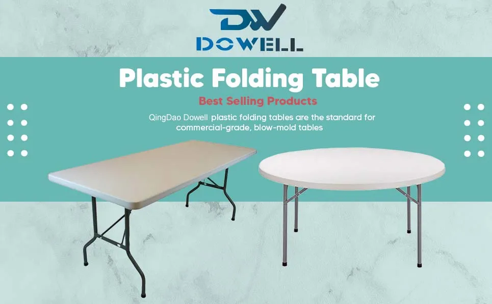 Cheap 6ft 180cm Rectangle Folding Table Hdpe Plastic Folding Tables For