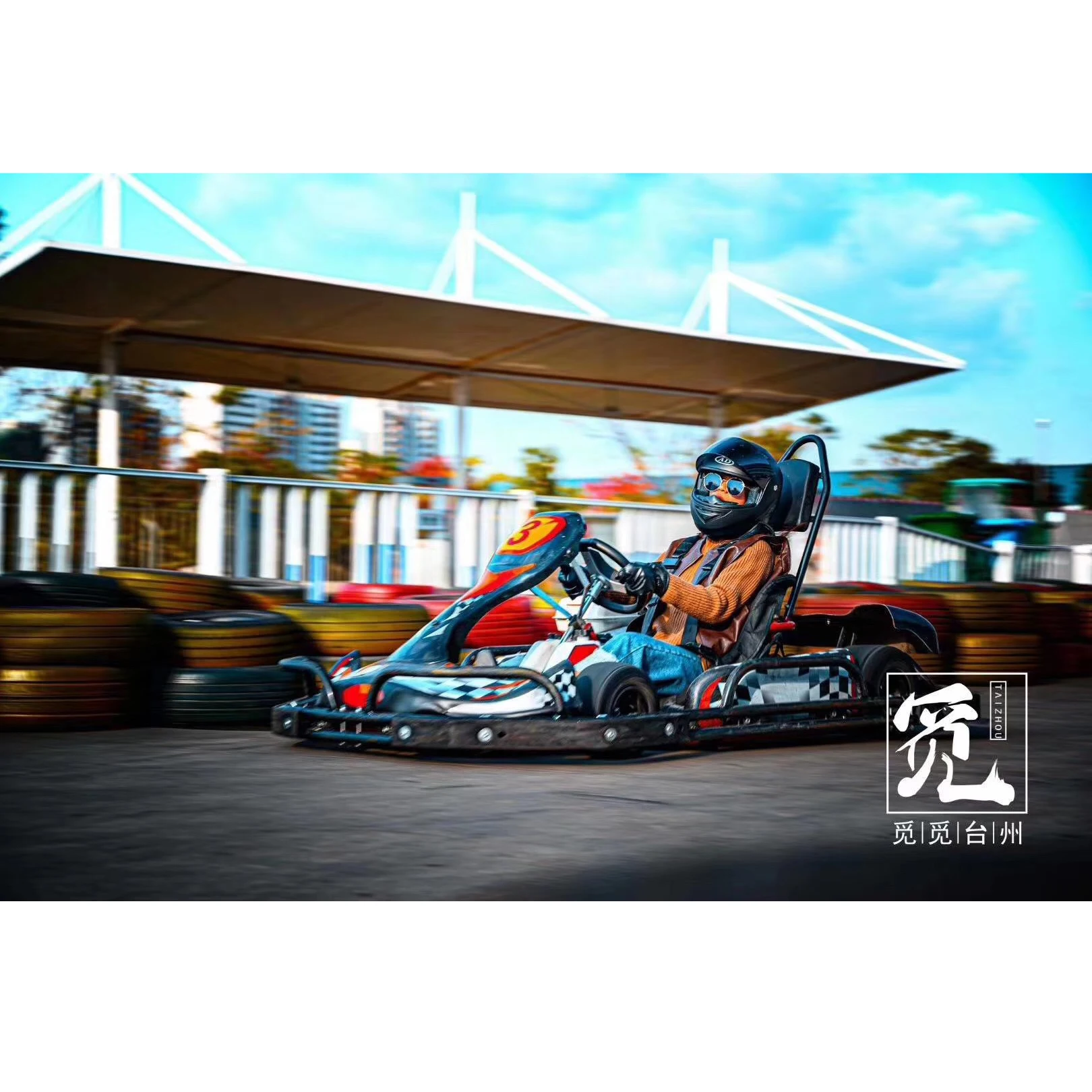 Модная новинка 2016 года 4 колеса racing корзину с сертификатом CE