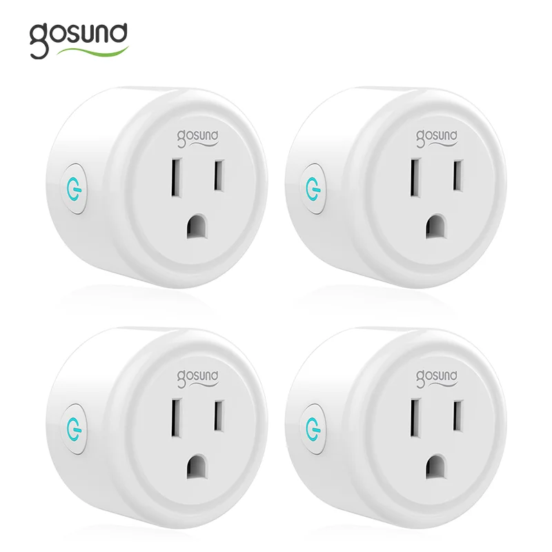 Gosund WP3 Mini Smart Plug Smart Life App Remote Control Work With Alexa  Google Home 10A 2.4GHz WIFI Smart Socket US Plug