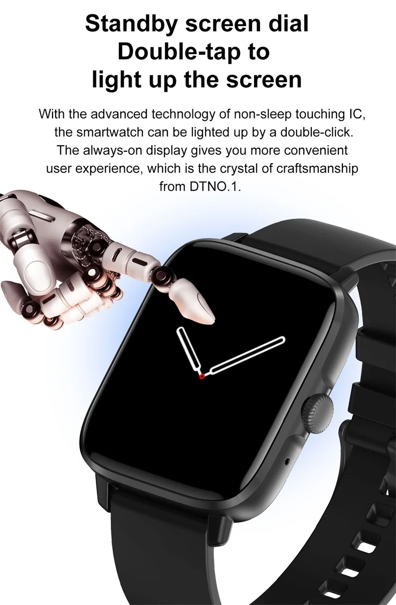Low Price DT102 Smart Watch with Wireless Charger 1.9 Inch IPS Display IP68 Waterproof Heart Rate Blood Pressure Blood Oxygen NFC Calling Function (5).jpg