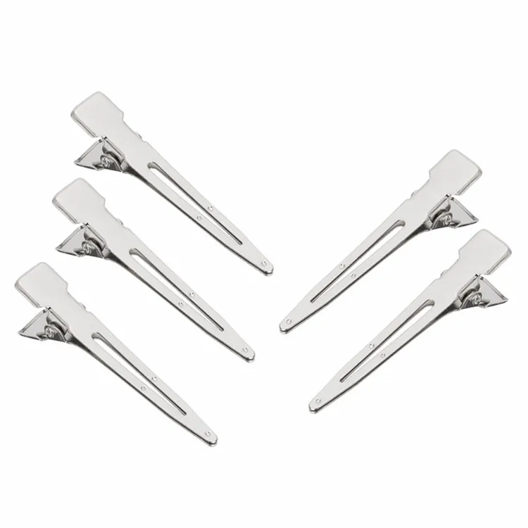 Hot Sale Hairdressing No Bend Crease Hair Clips Wholesale Metal Silver  Ultrathin Flat Base Duck Mouth Hair Clips - Buy Hair Clips,No Bend Hair  Clips,Duck Mouth Hair Clips Product on 