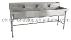 Slaughterhouses and meat processing plants washbasin sink sterilizers boot washers