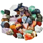 NEW product Natural mixed landscaping colored Raw Stones Rough Rock Crystals for decorative stones
