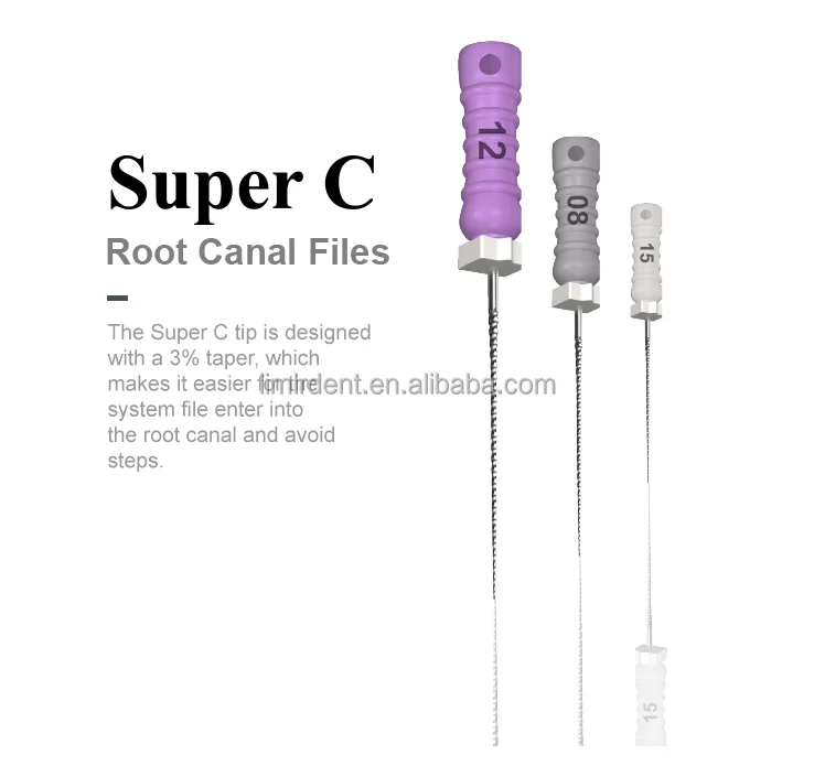 Dental Endodontic Instrument Sani Rotary Endo File Super C / Medical ...
